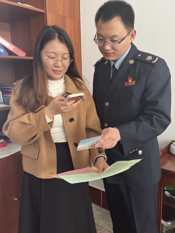 國家稅務總局山東省稅務局 縣局工作動態 寧陽縣稅務局:春風禮包解疑難 暖心服務常相伴